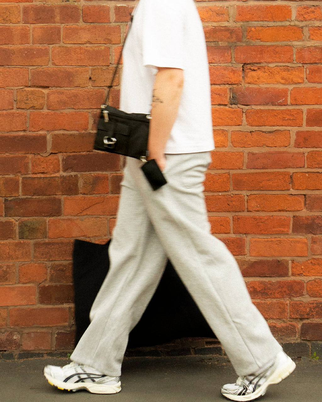 The Mini Utility Crossbody Bag, Black